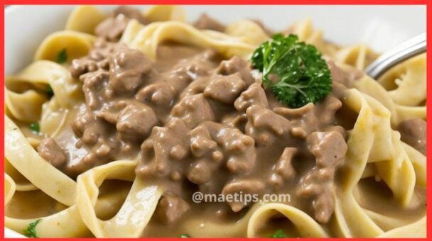 Strogonoff de Carne Delicioso