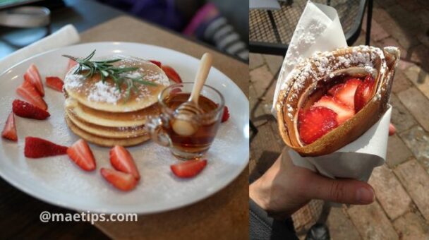 5 razões para você experimentar tapioca com creme de avelã e morangos