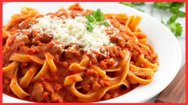 5 Motivos para Você Experimentar o Macarrão com Molho de Carne