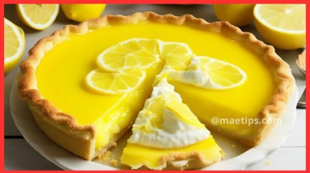 Receita de Torta de Limão
