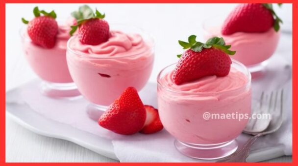 Mousse de Morango: Ótima Sobremesa