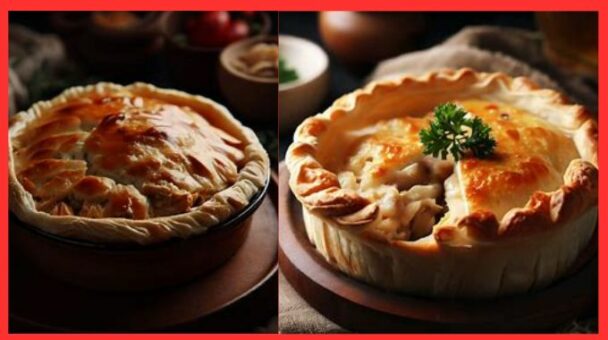 Torta de frango cremosa no liquidificador