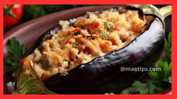 4 Motivos para você experimentar a berinjela recheada com queijo e presunto