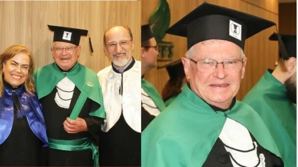 A inspiradora história do brasileiro que conquistou o diploma aos 75 Anos