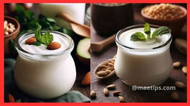 Iogurte Vegano Saboroso e Bom Para sua Saúde e Bem-Estar