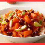 Salada de Cenoura com Maçã e Passas