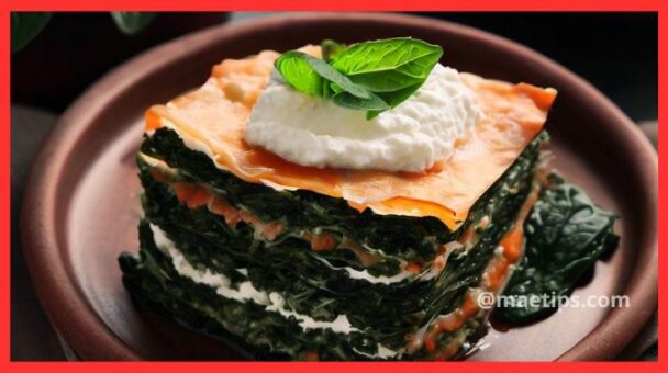 Lasanha de Espinafre com Ricota