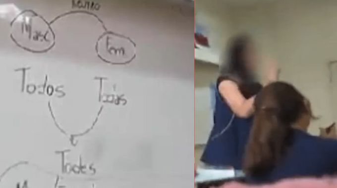 Colégio demite professora gravada ensinando linguagem neutra a alunos em SC