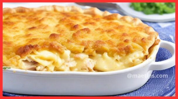 Torta de Frango Gratinada: Irresistível