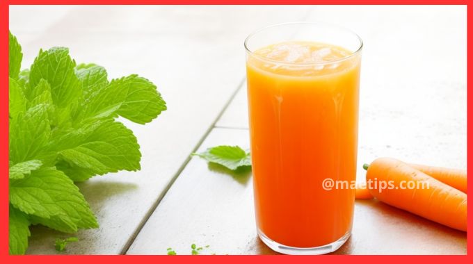 Conheça Os Benefícios do Suco de Cenoura com Hortelã para a Saúde