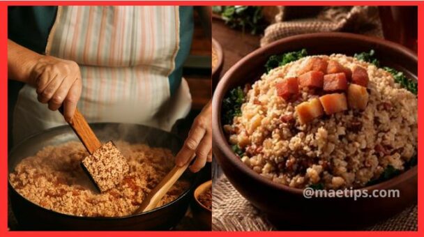 Como Fazer Farofa com Aveia e Bacon