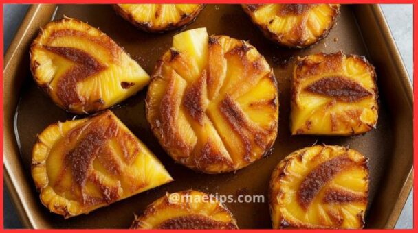 Experimente essa Receita de Abacaxi Assado no Forno com Canela