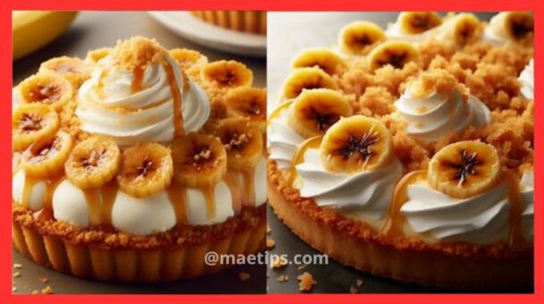 Torta de Banana com Farofa Crocante