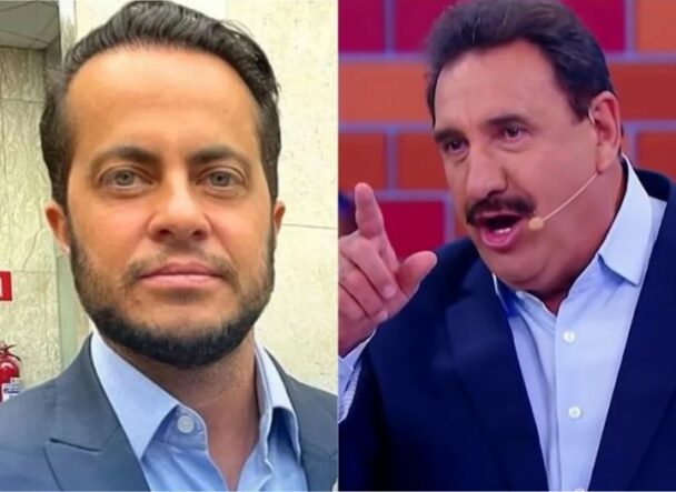 Thammy abandona entrevista com Ratinho após apresentador dizer o que não devia: ‘Tem barba’