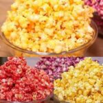 Delícia de Pipoca Doce Colorida que Você Precisa Experimentar!