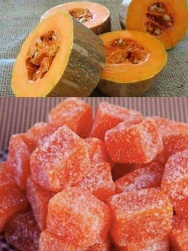 Como Fazer um Doce de Abóbora Cristalizado Incrível